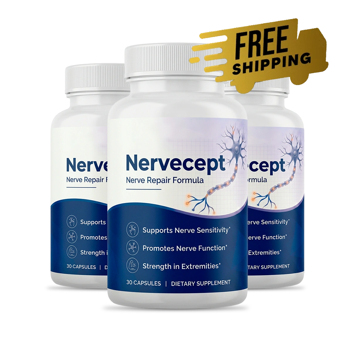 Nervecept Daily Nerve Wellness Supplement